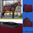 LE MIEUX DRESSAGE COTTON SQUARE SADDLE CLOTH