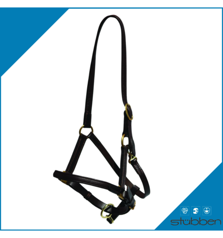 STUBBEN 1098 PONY NT LEATHER HALTER