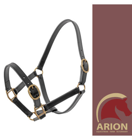 PLATINUM LEATHER HALTER