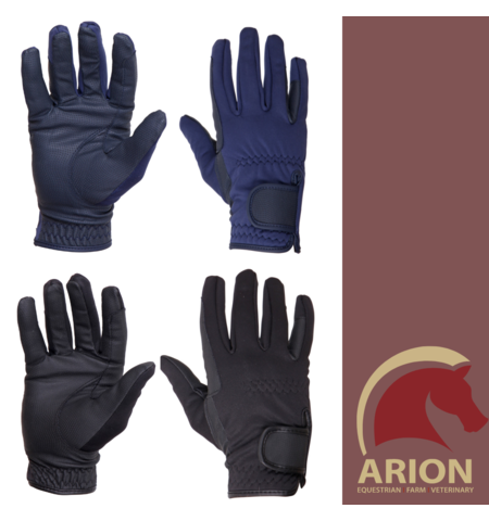 FLAIR SOFTSHELL RIDING GLOVES