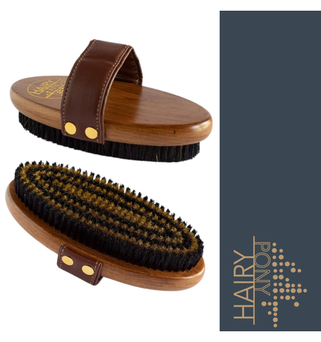 HAIRY PONY COPPER BRISTLE BODY BRUSH