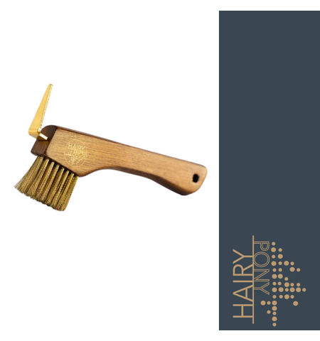 HAIRY PONY COPPER BRISTLE HOOF PICK