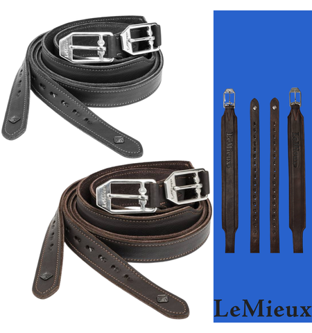 LE MIEUX VECTOR PRO STIRRUP LEATHERS