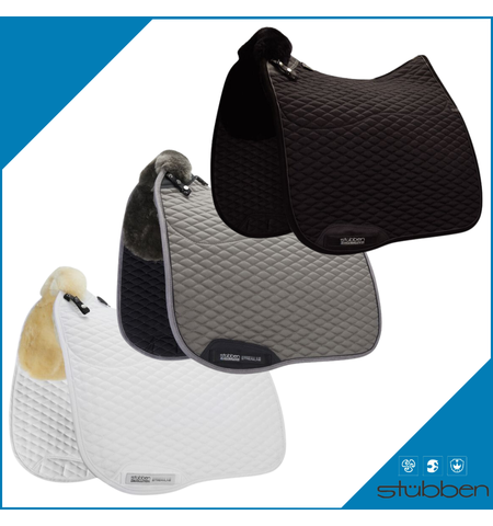 STUBBEN SL LAMBSWOOL CLOSE CONTACT DRESSAGE SADDLE CLOTH